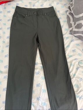 Green Lululemon work Pants